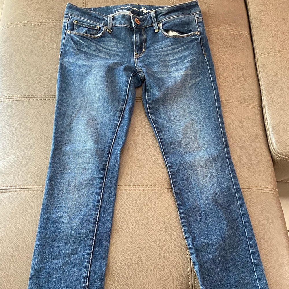 American Eagle jean size 6 short skinny